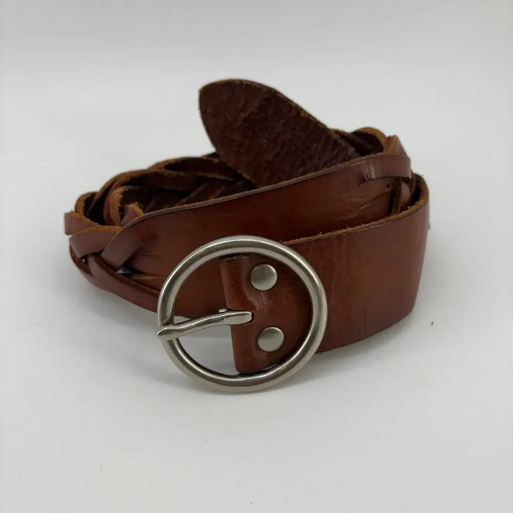 Liz Claiborne Belt Women's Braided Boho Weaved Y2K